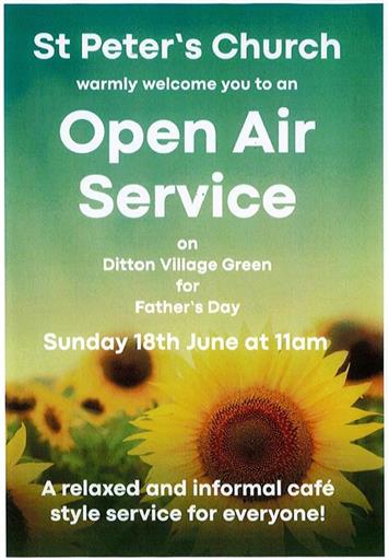  - ST PETERS CHURCH OPEN AIR SERVICE