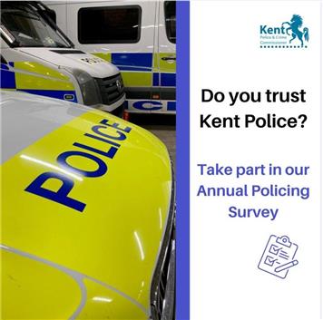  - News from the Communications Manager for Kent’s Police and Crime Commissioner, Matthew Scott: