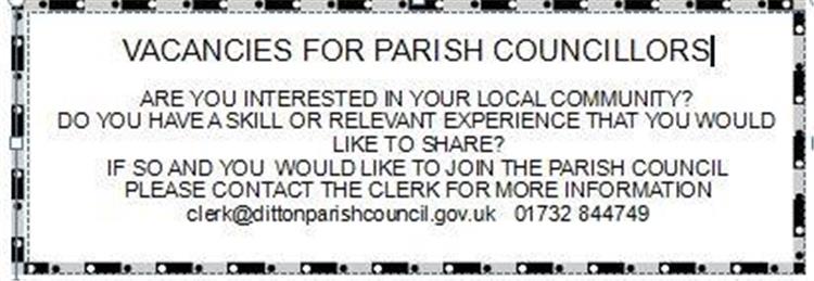  - Casual Vacancies for Parish Councillors