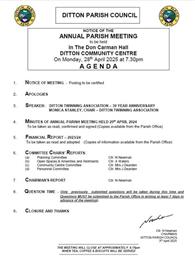 Annual Parish Meeting