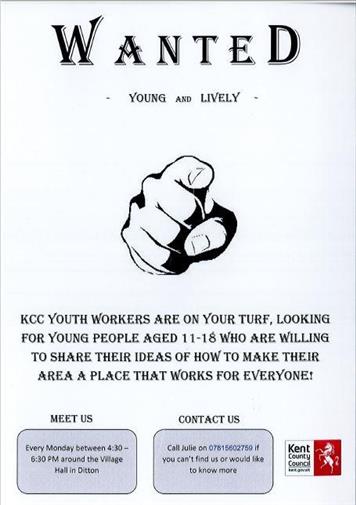  - KCC Are on the Look out for Young People