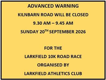 KILN BARN ROAD TEMPORARY 15 MINUTE CLOSURE 20/09/2026