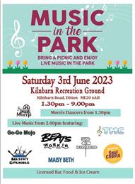 Music in the Park - 3rd June 2023