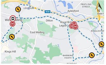 ROADWORKS AT COLDHARBOUR LANE PHASES 1 & 2